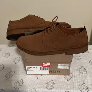 Mens Clarks Casual Suede Shoes size 10